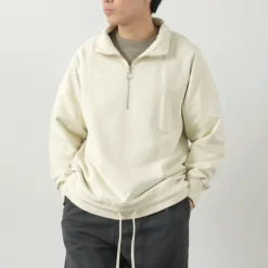 PARAGES / Battle Half Zip Sweatshirt