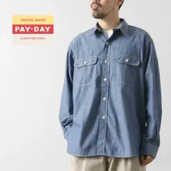 PAYDAY / 40s model, chin strap, work shirt