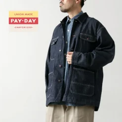 PAYDAY / 50's model corduroy collar coverall