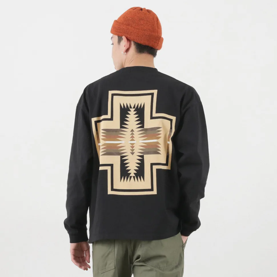 PENDLETON / Back Print Long Sleeve T-Shirt