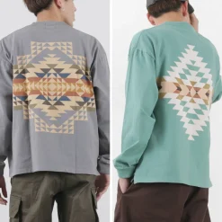 PENDLETON / Back Print Long Sleeve T-Shirt