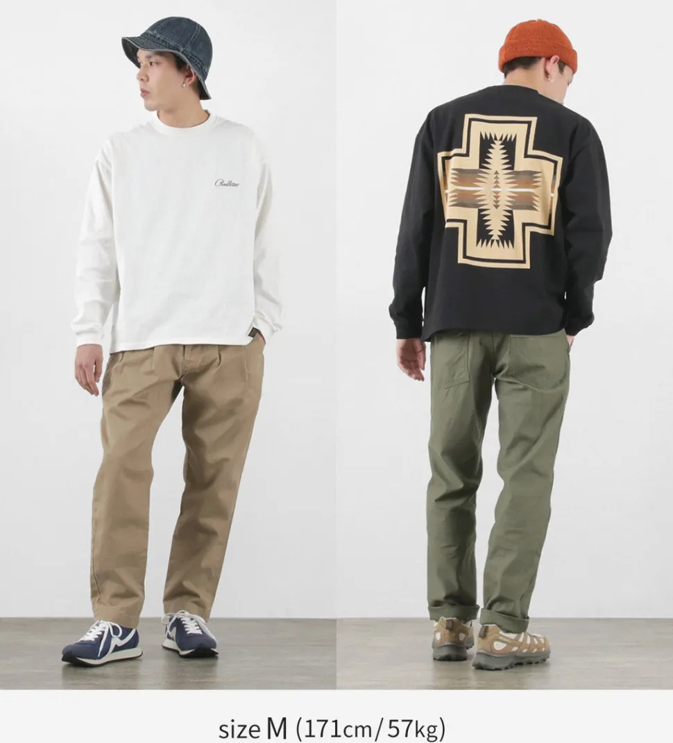 PENDLETON / Back Print Long Sleeve T-Shirt