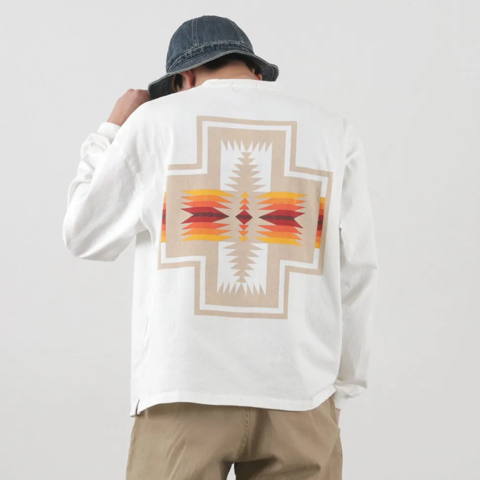 PENDLETON / Back Print Long Sleeve T-Shirt