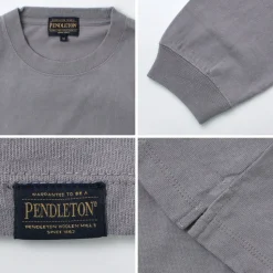 PENDLETON / Back Print Long Sleeve T-Shirt