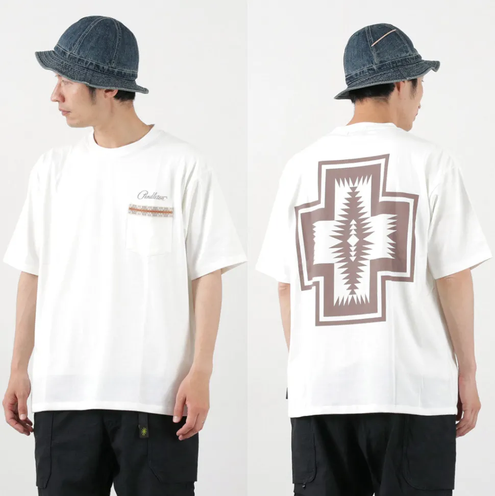 PENDLETON / Back Print Pocket T-Shirt
