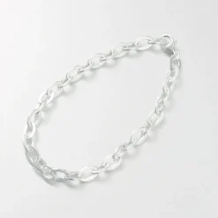 PHADUA / Flat cable chain bracelet silver 925