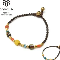 PHADUA / Indian Antique Beaded Anklet
