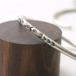 PHADUA / Karen silver bangle/7916