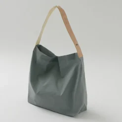 PHADUA / Ripstop Nylon Leather Sack/Shoulder Bag