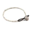 PHADUA / Shell Beads / Wax Cord Bracelet