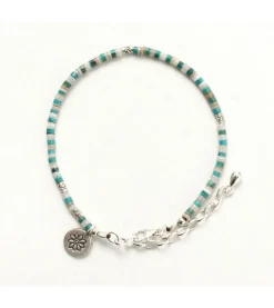 PHADUA / Turquoise and Shell Anklet