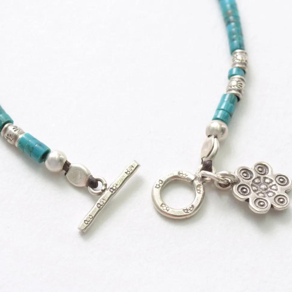 PHADUA / Turquoise Bead Bracelet