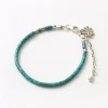 PHADUA / Turquoise Beaded Anklet
