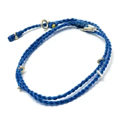 PHADUA / Wax Cord Silver Necklace