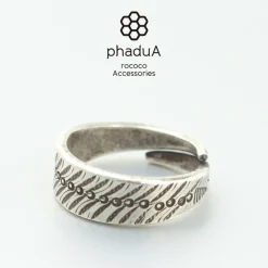 phaduA / Wide silver ring