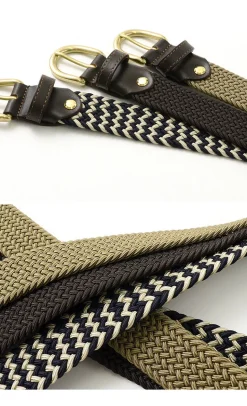 PITTI PELLE / Braided Belt