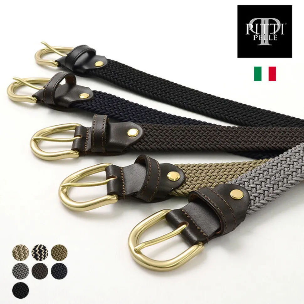 PITTI PELLE / Braided Belt