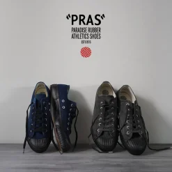 PRAS / Shellcap Low Indigo Hand Dyed sneaker