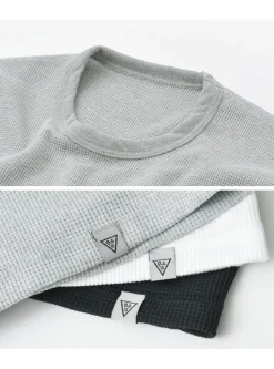 RAG / Quick Dry Waffle Flatseema Half Sleeve T-Shirt