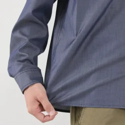 RE MADE IN TOKYO JAPAN / 200 twin yarn chambray twill CPO shirt