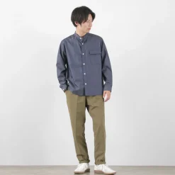 RE MADE IN TOKYO JAPAN / 200 twin yarn chambray twill CPO shirt