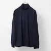 RE MADE IN TOKYO JAPAN / Dress Wool Jersey Turtleneck