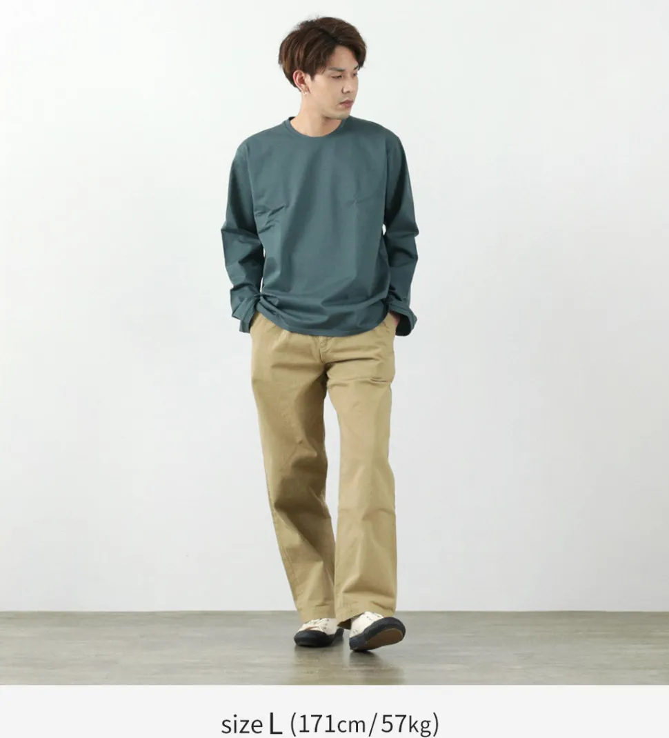 RE MADE IN TOKYO JAPAN / Dress organic T-shirt L/S