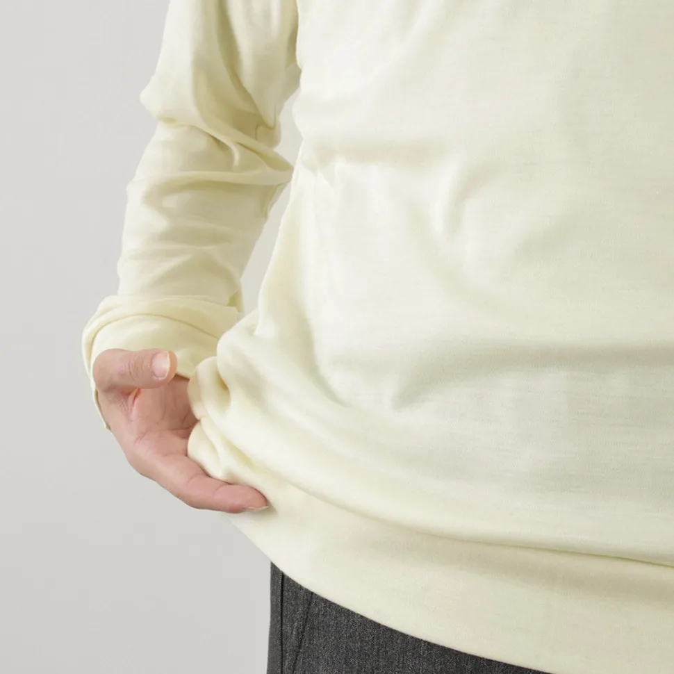 RE MADE IN TOKYO JAPAN / Dress Wool Jersey Turtleneck