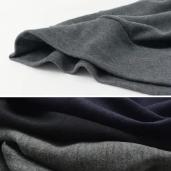 RE MADE IN TOKYO JAPAN / Dress Wool Jersey Turtleneck