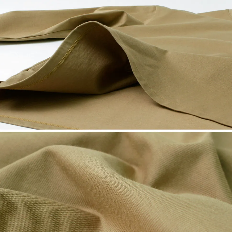 RE MADE IN TOKYO JAPAN / Dress organic T-shirt L/S