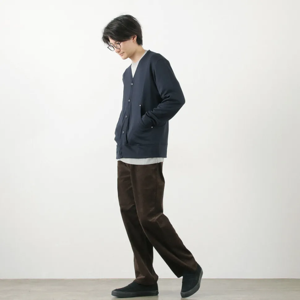 RE MADE IN TOKYO JAPAN / Dress Wool Knit Round Cut Cardigan