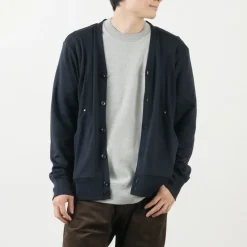 RE MADE IN TOKYO JAPAN / Dress Wool Knit Round Cut Cardigan
