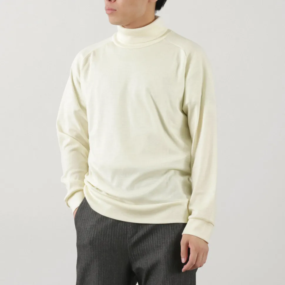 RE MADE IN TOKYO JAPAN / Dress Wool Jersey Turtleneck