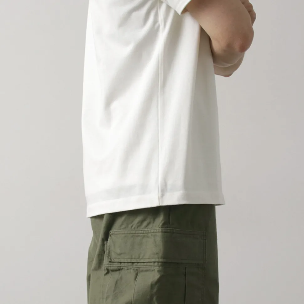 RE MADE IN TOKYO JAPAN / Dress Organic Cotton Skipper Polo Shirt