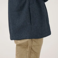 RE MADE IN TOKYO JAPAN / Glen Check Fleece Cardigan