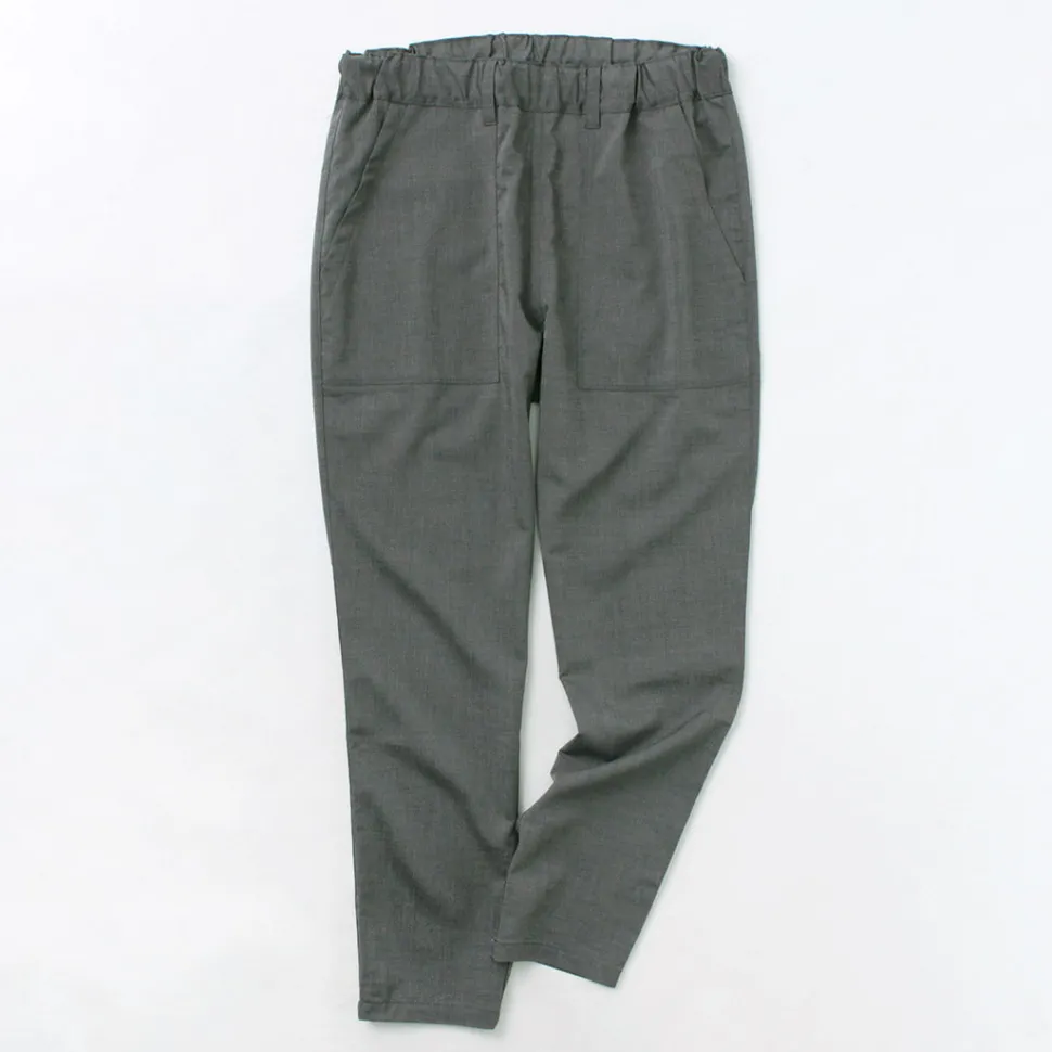 RE MADE IN TOKYO JAPAN / High Twist Tro Dress Easy Slacks