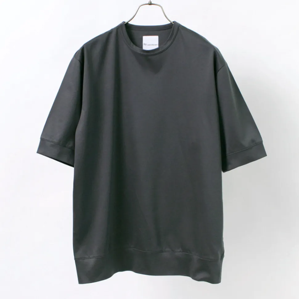 RE MADE IN TOKYO JAPAN / Half Sleeve Wide Dress T-Shirt