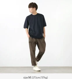 RE MADE IN TOKYO JAPAN / Half Sleeve Wide Dress T-Shirt