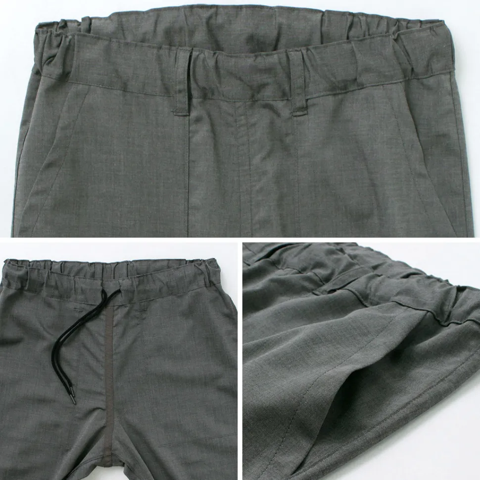 RE MADE IN TOKYO JAPAN / High Twist Tro Dress Easy Slacks