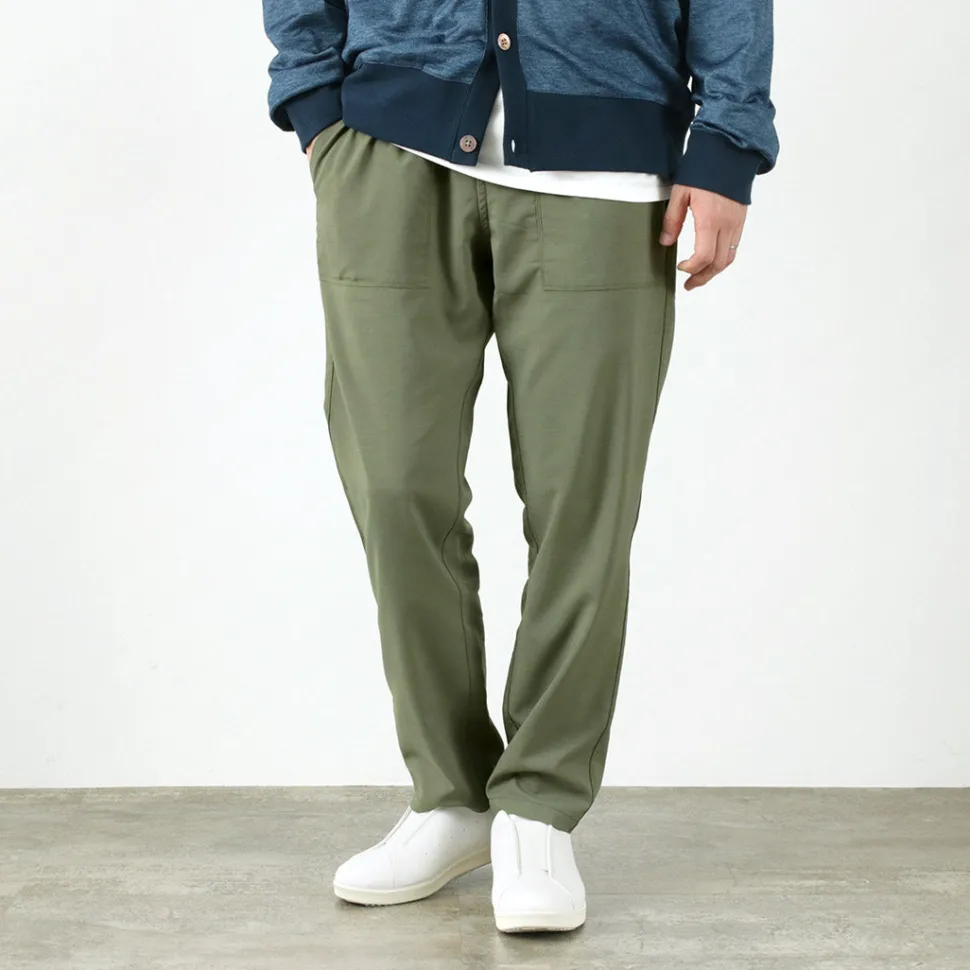 RE MADE IN TOKYO JAPAN / High Twist Tro Dress Easy Slacks