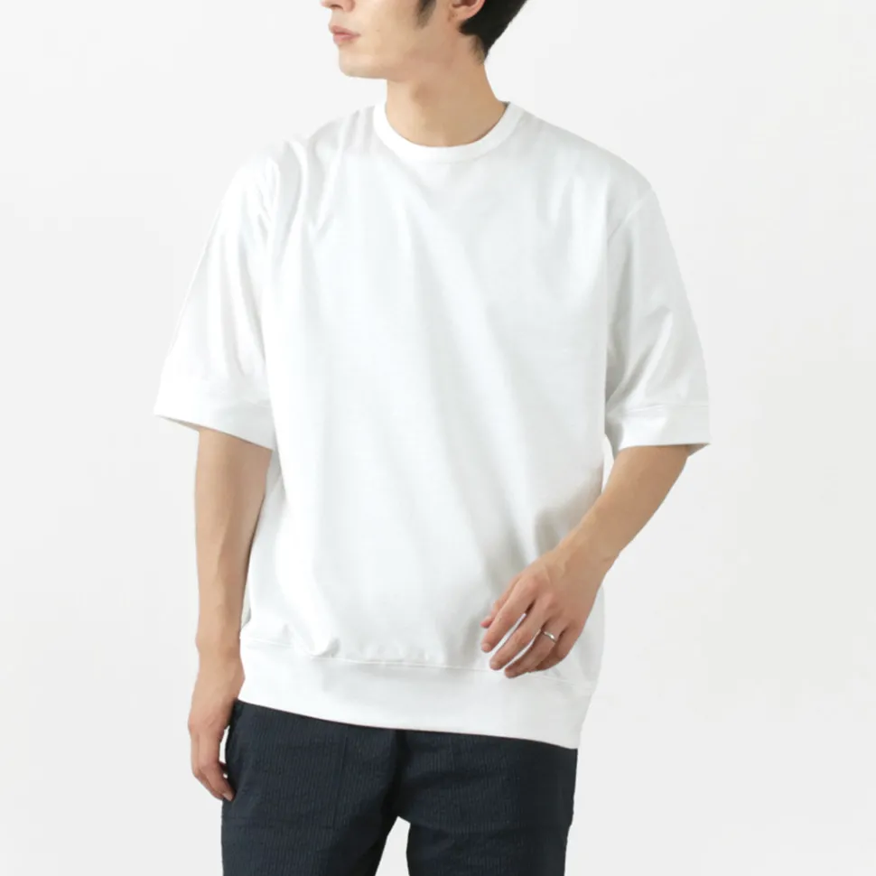 RE MADE IN TOKYO JAPAN / Half Sleeve Wide Dress T-Shirt