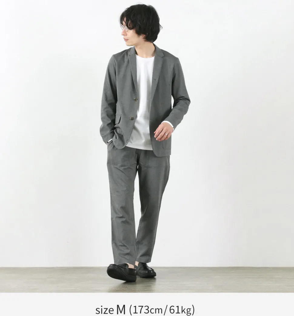 RE MADE IN TOKYO JAPAN / High Twist Tro Dress Easy Slacks