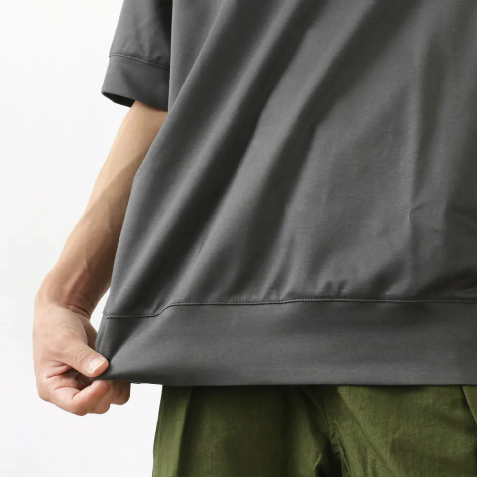 RE MADE IN TOKYO JAPAN / Half Sleeve Wide Dress T-Shirt