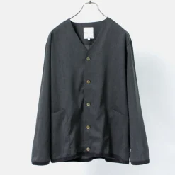 RE MADE IN TOKYO JAPAN / Linen Coolmax Shirt Cardigan