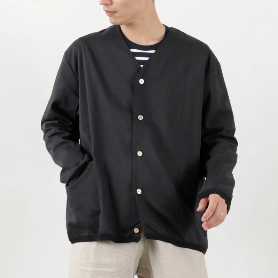 RE MADE IN TOKYO JAPAN / Linen Coolmax Shirt Cardigan