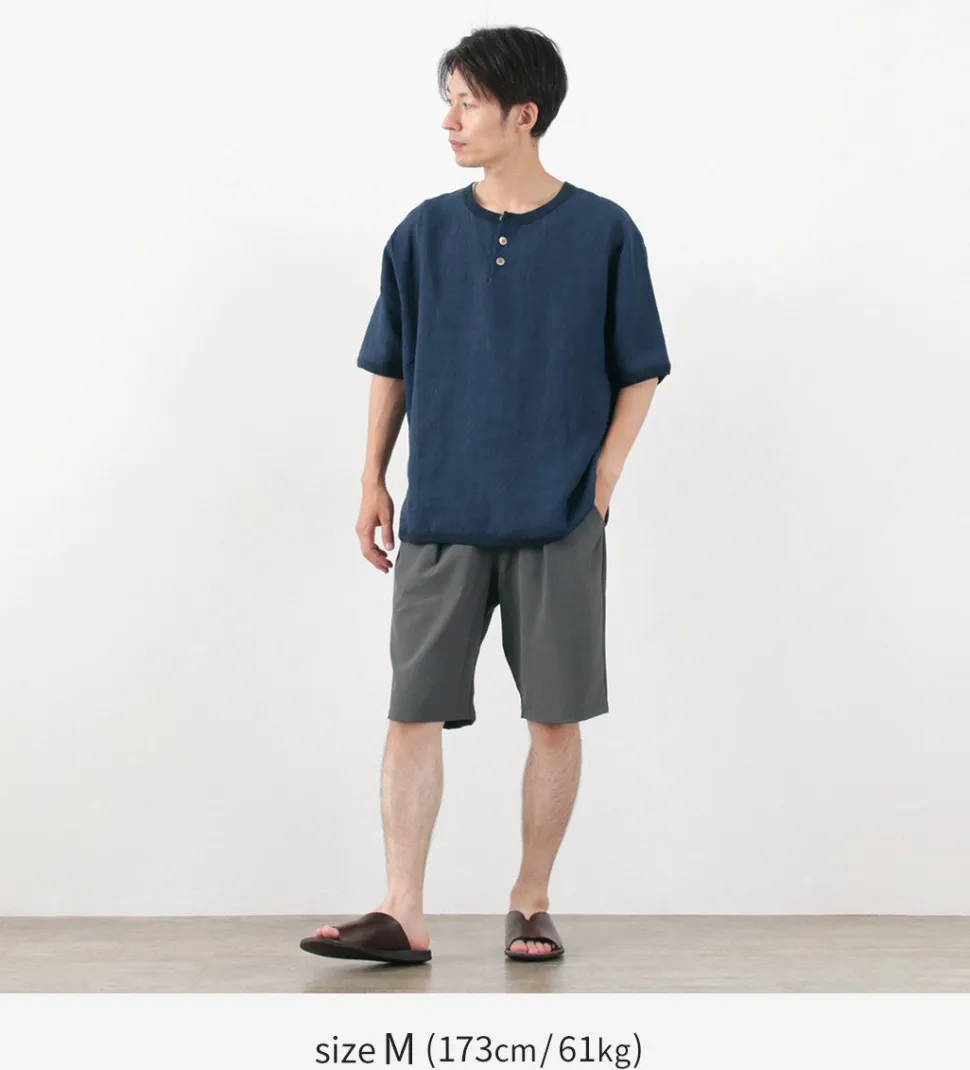 RE MADE IN TOKYO JAPAN / Light Glen Check Tucked Half Pants