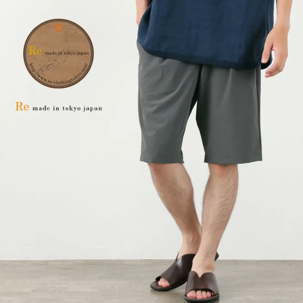 RE MADE IN TOKYO JAPAN / Light Glen Check Tucked Half Pants