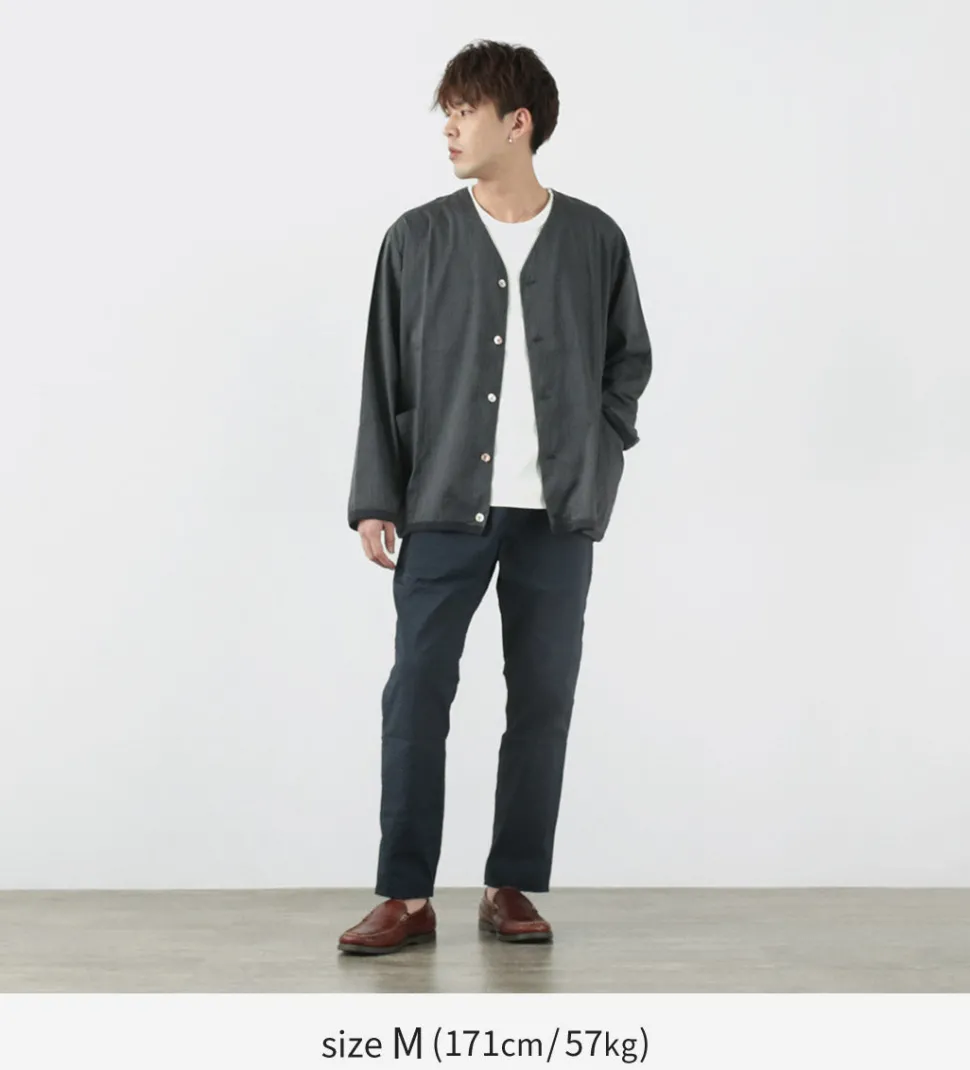RE MADE IN TOKYO JAPAN / Linen Coolmax Shirt Cardigan