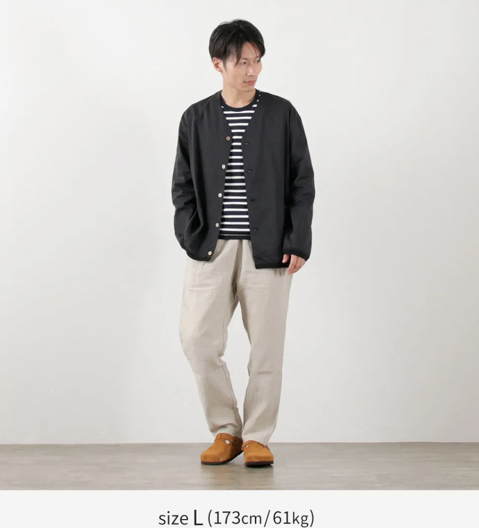 RE MADE IN TOKYO JAPAN / Linen Coolmax Shirt Cardigan