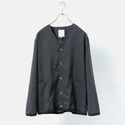 RE MADE IN TOKYO JAPAN / Linen Coolmax Shirt Cardigan